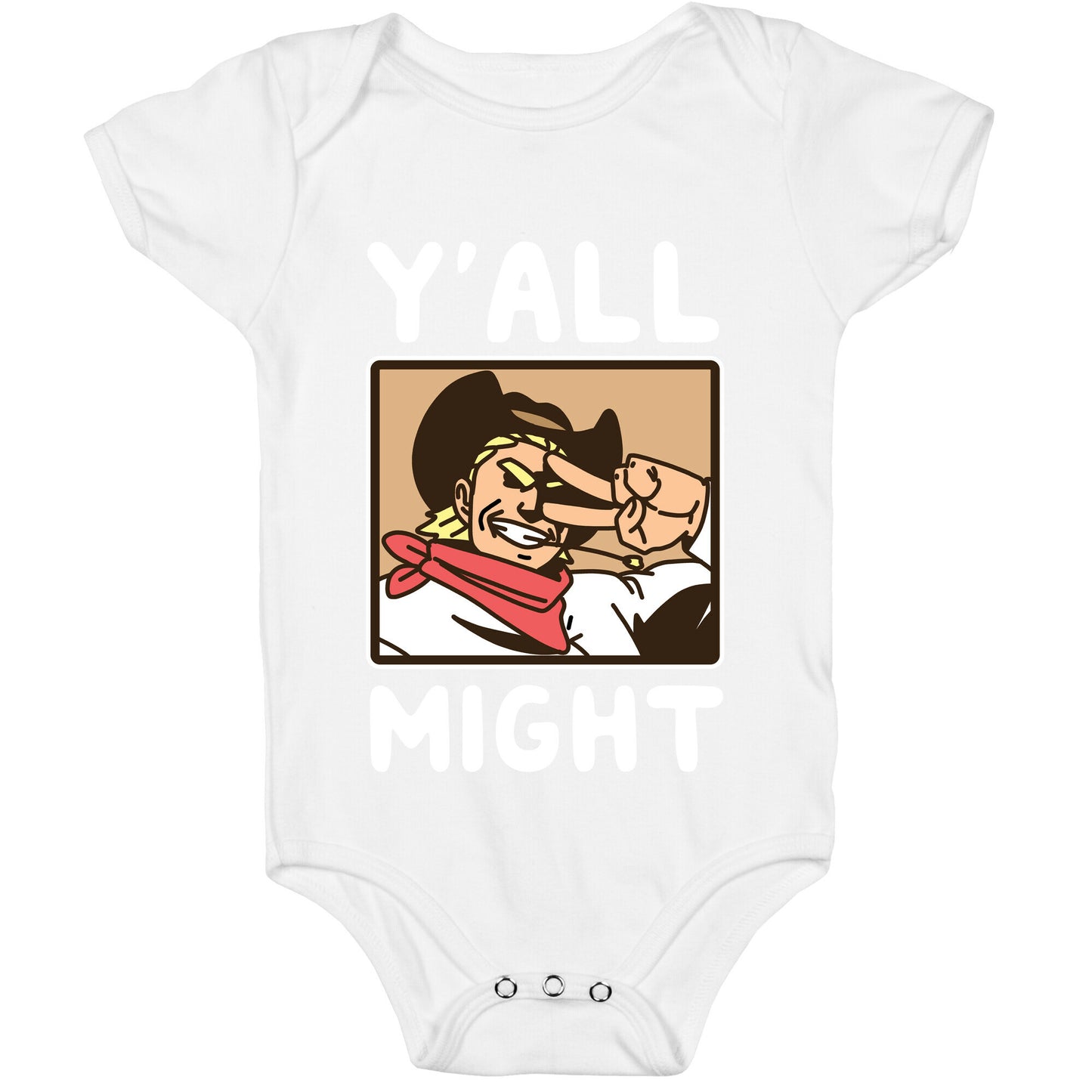 Y'All Might Baby One Piece