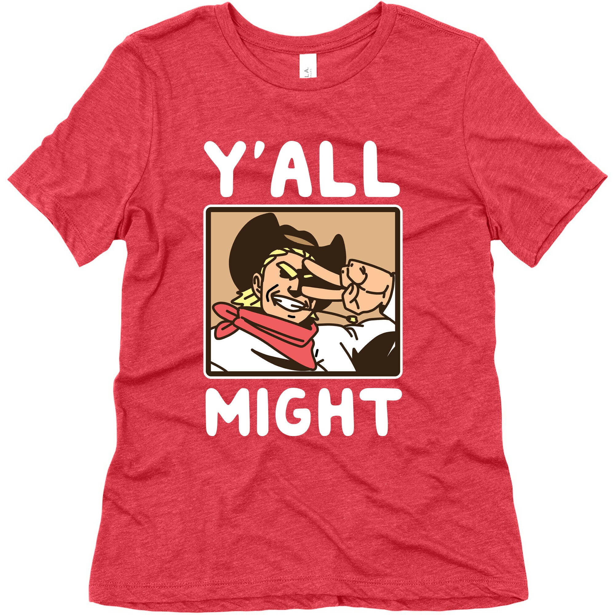 Y'All Might Women's Triblend Tee