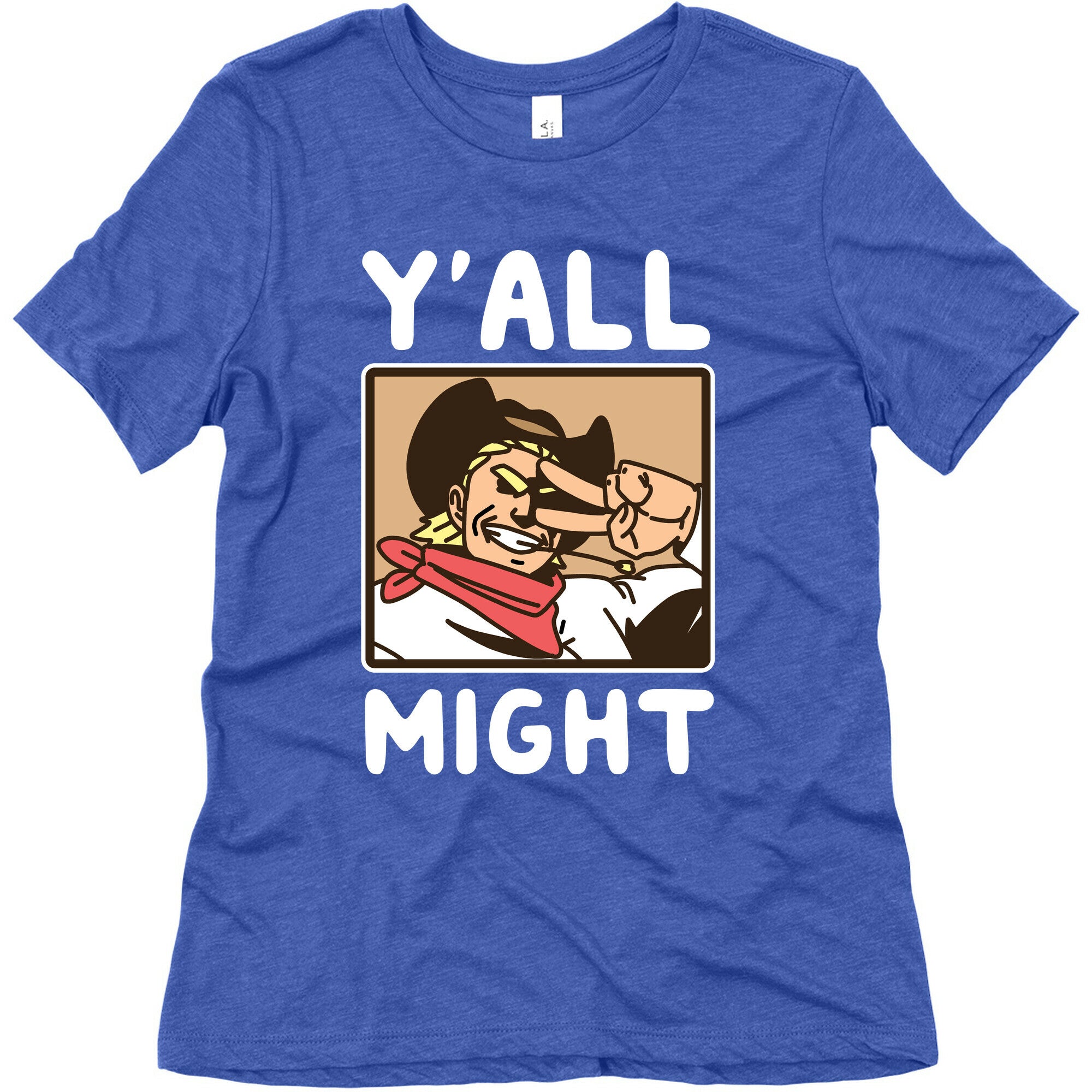 Y'All Might Women's Triblend Tee