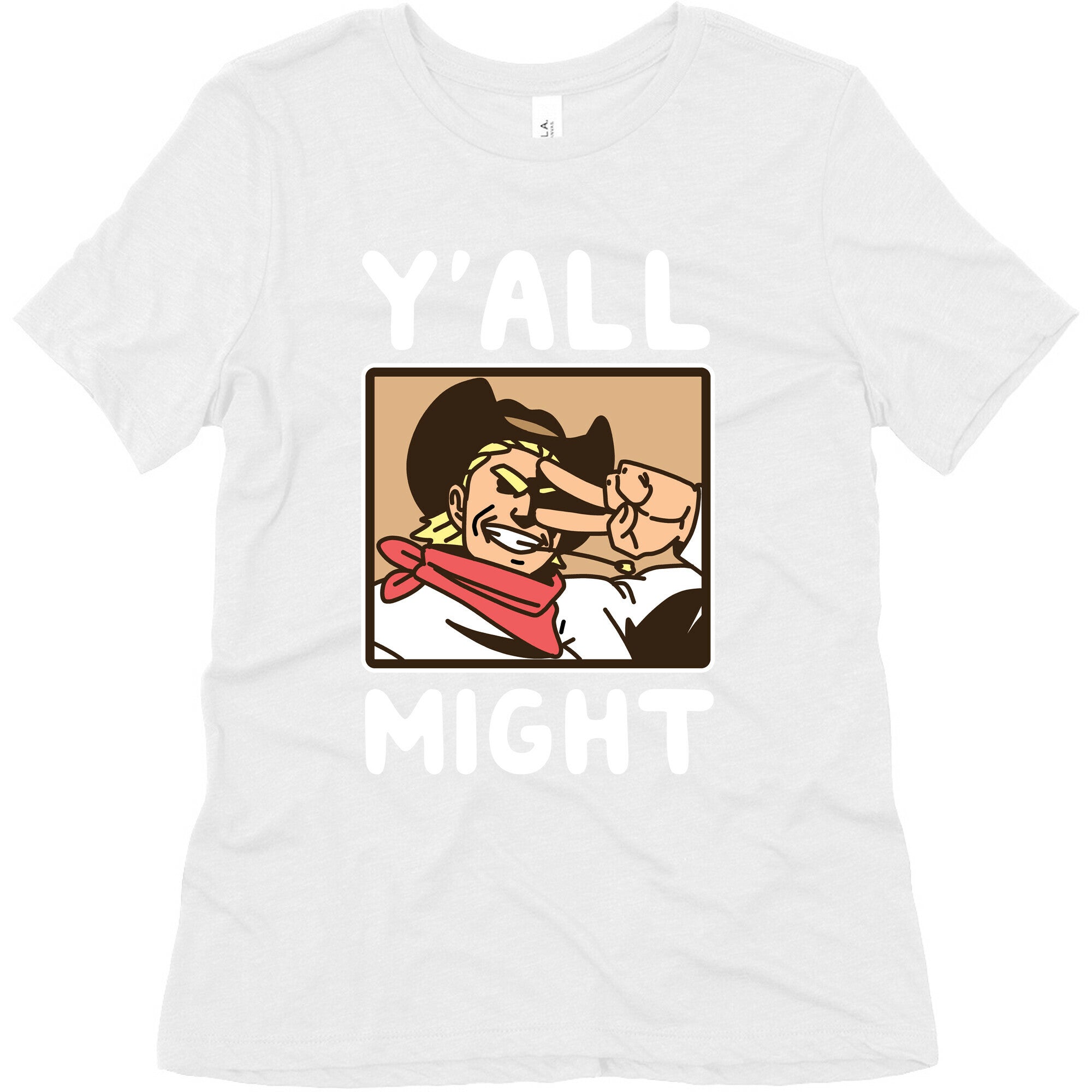 Y'All Might Women's Triblend Tee