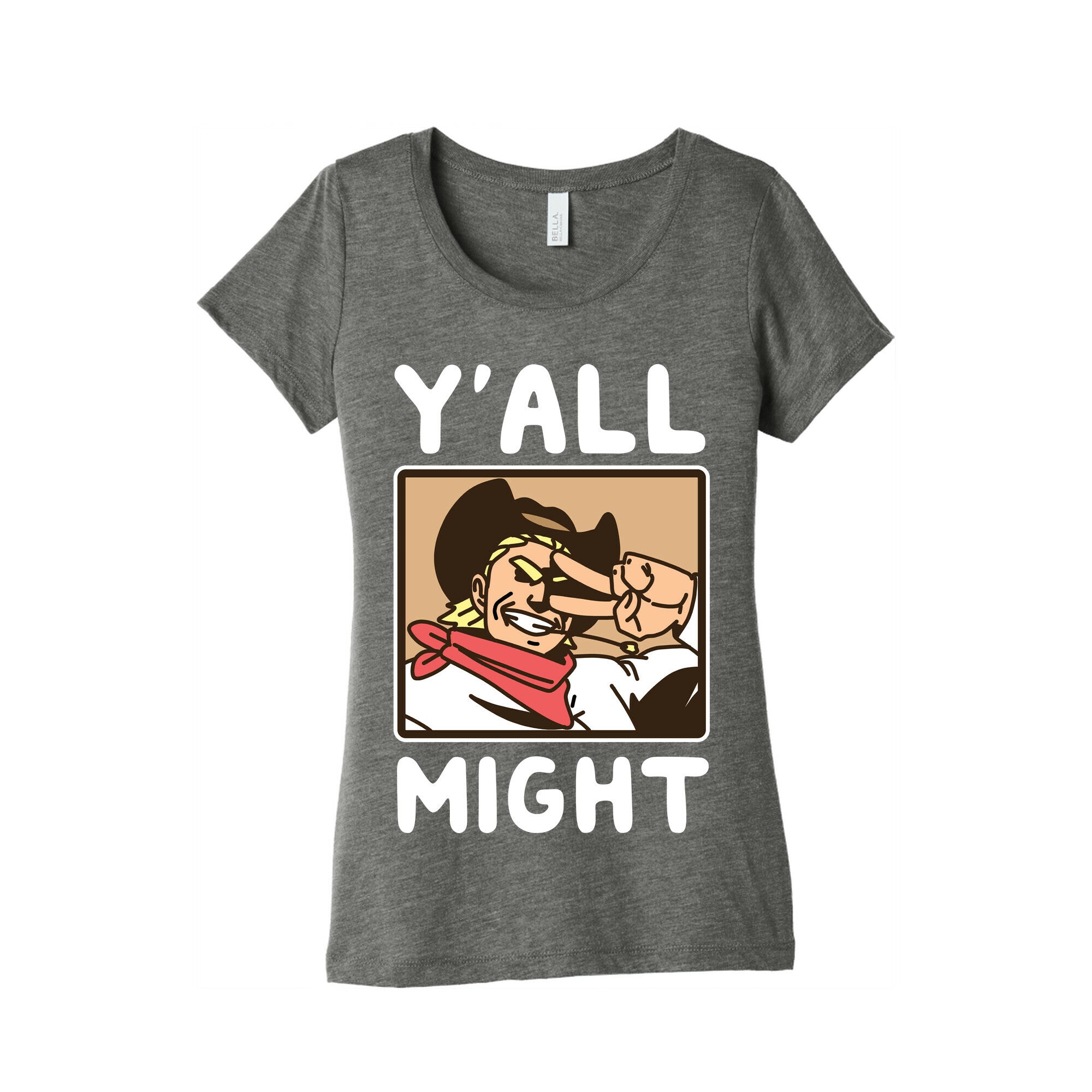 Y'All Might Women's Triblend Tee