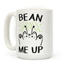 Bean Me Up CAT Coffee Mug
