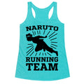 Naruto Running Team Racerback Tank