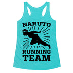 Naruto Running Team Racerback Tank
