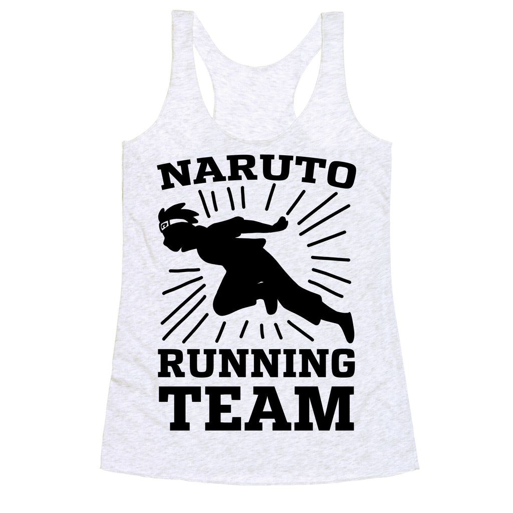 Naruto Running Team Racerback Tank