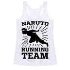 Naruto Running Team Racerback Tank