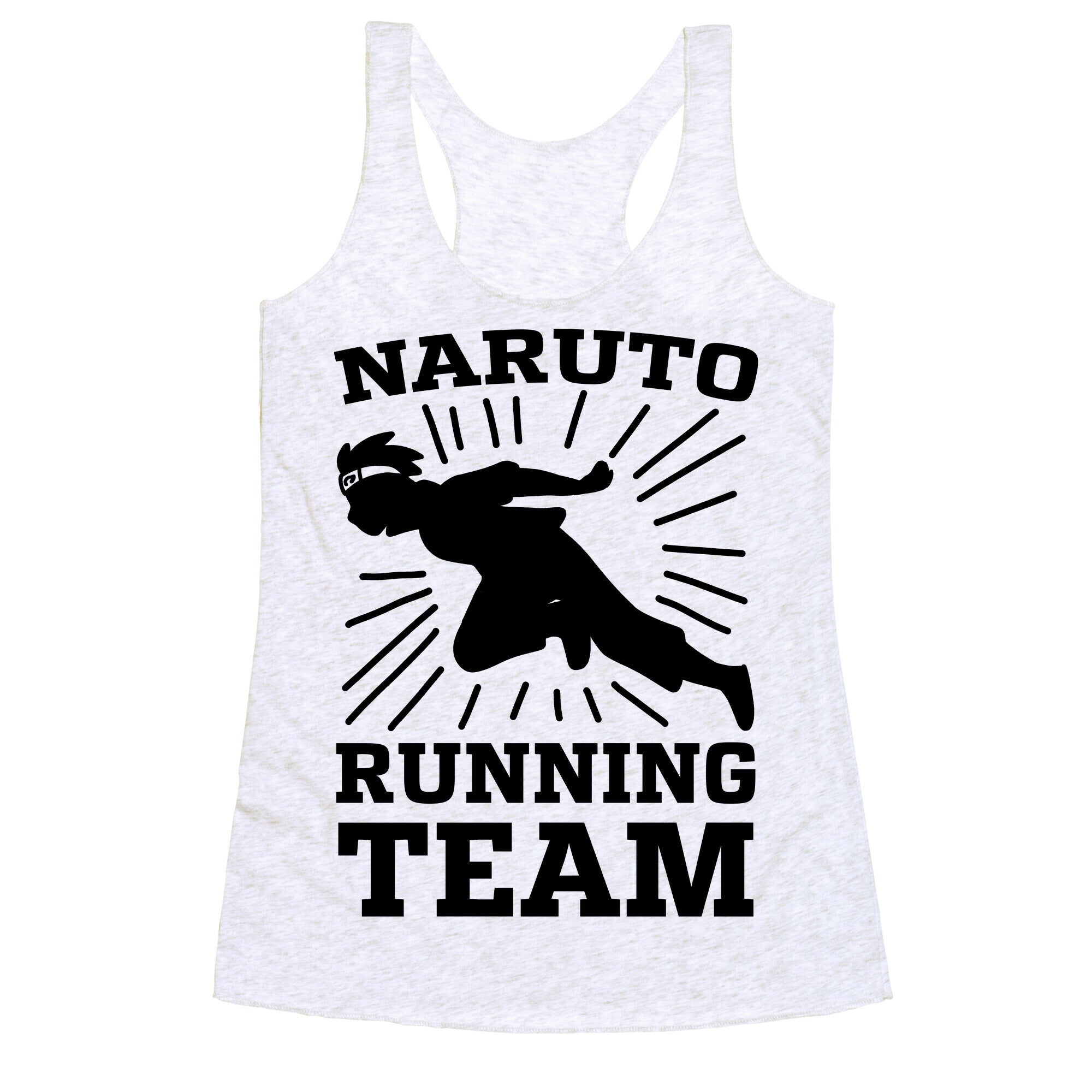 Naruto Running Team Racerback Tank