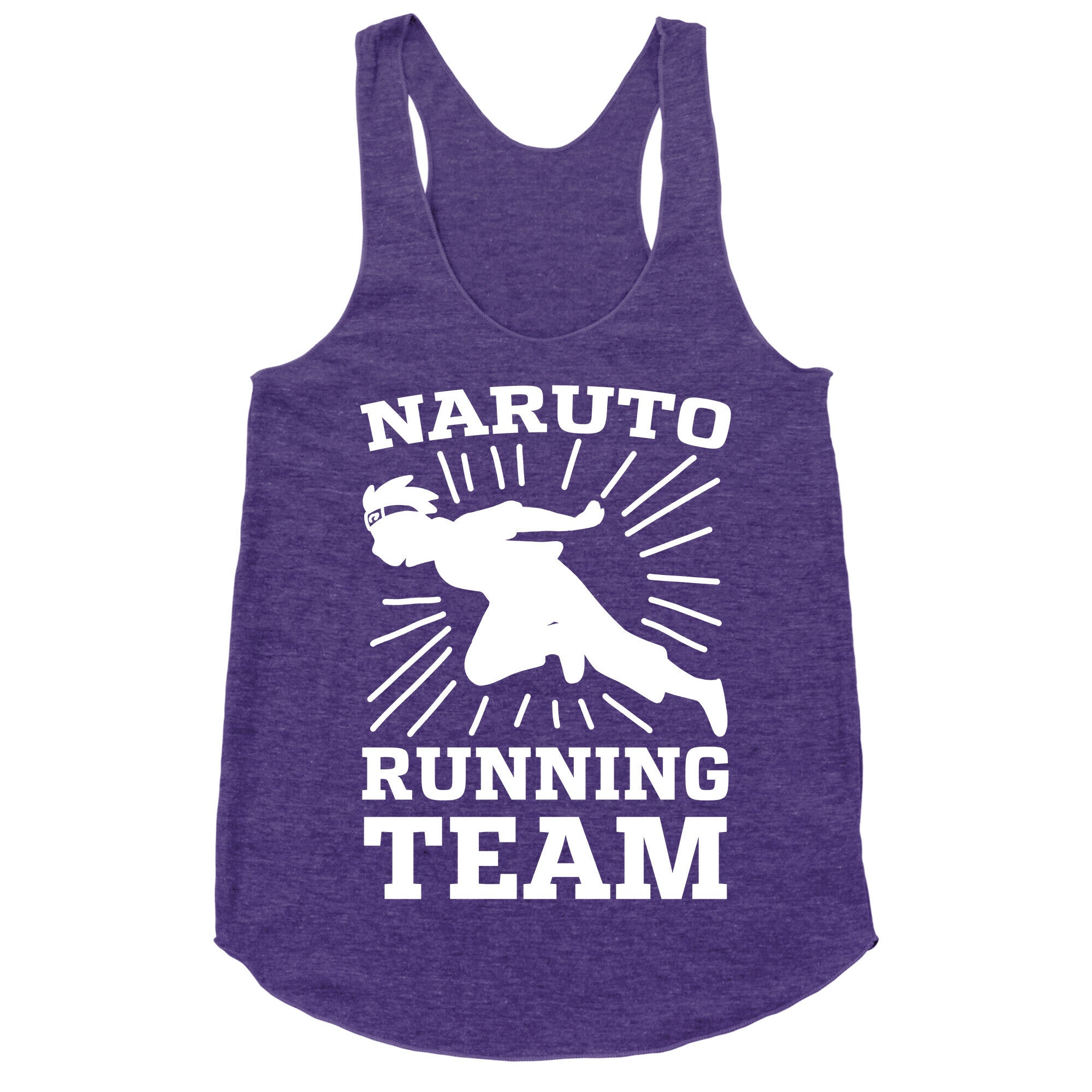 Naruto Running Team Racerback Tank