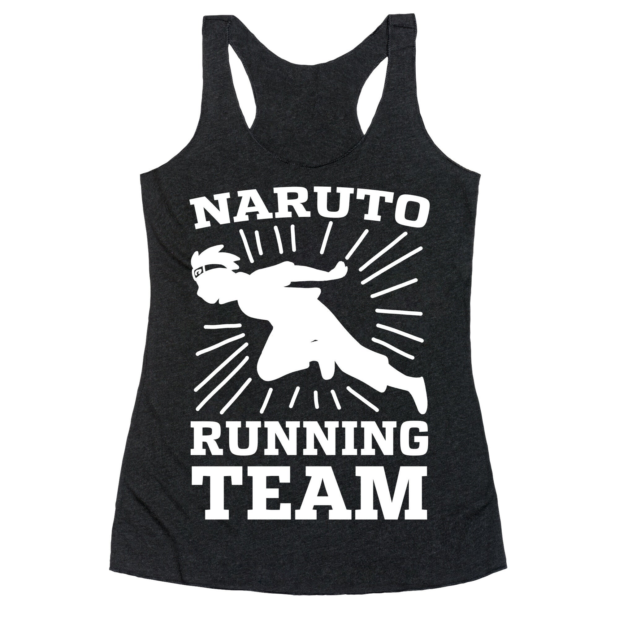 Naruto Running Team Racerback Tank