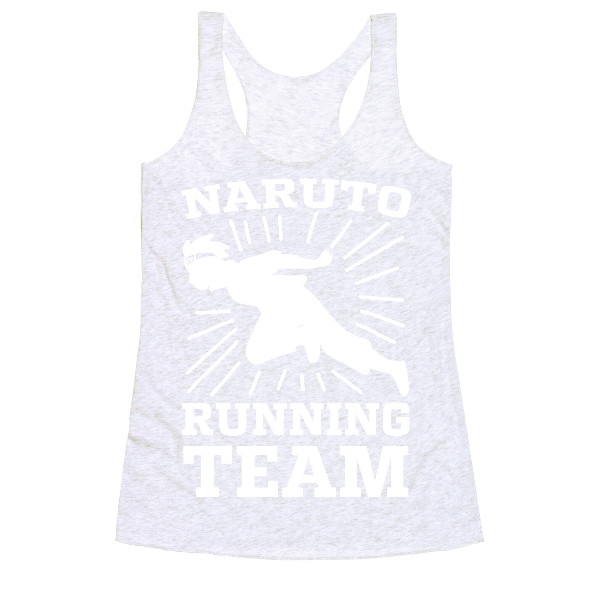 Naruto Running Team Racerback Tank