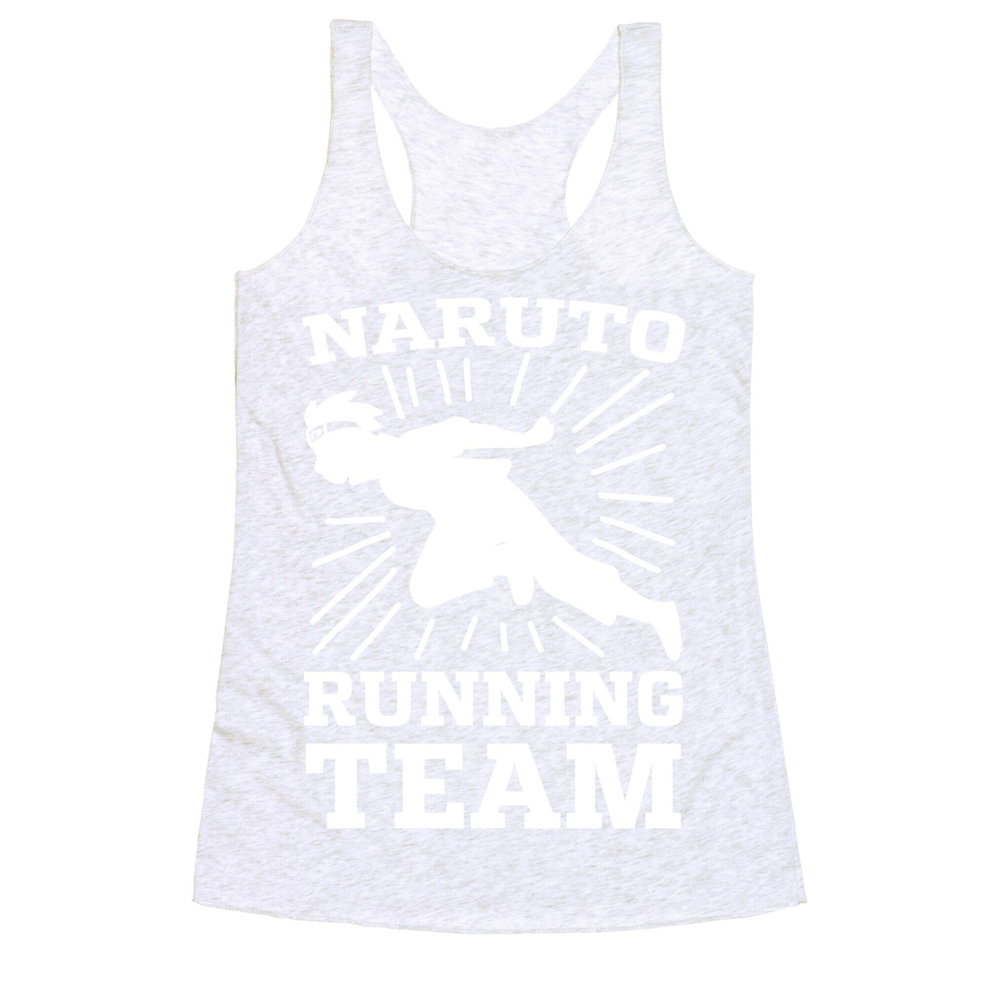 Naruto Running Team Racerback Tank