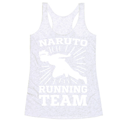 Naruto Running Team Racerback Tank