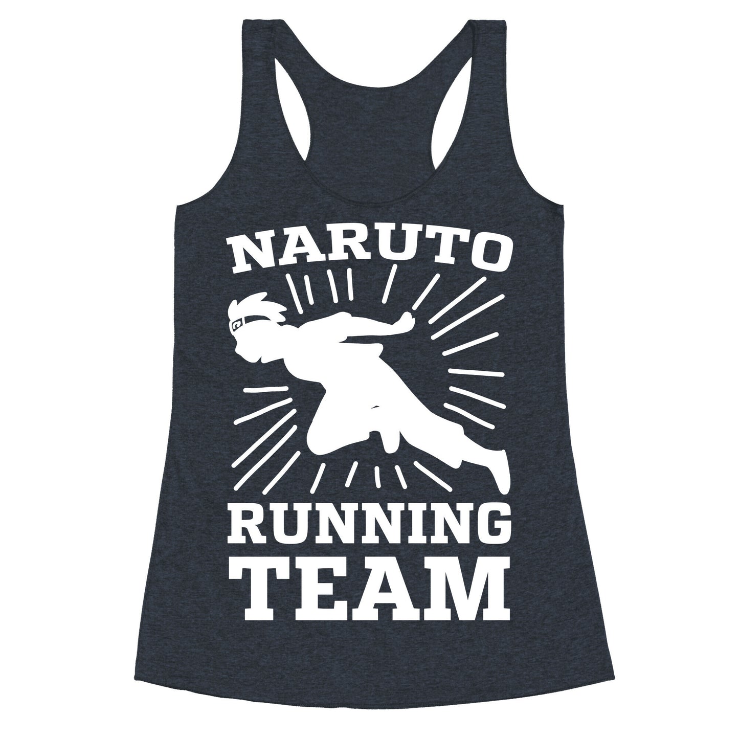 Naruto Running Team Racerback Tank