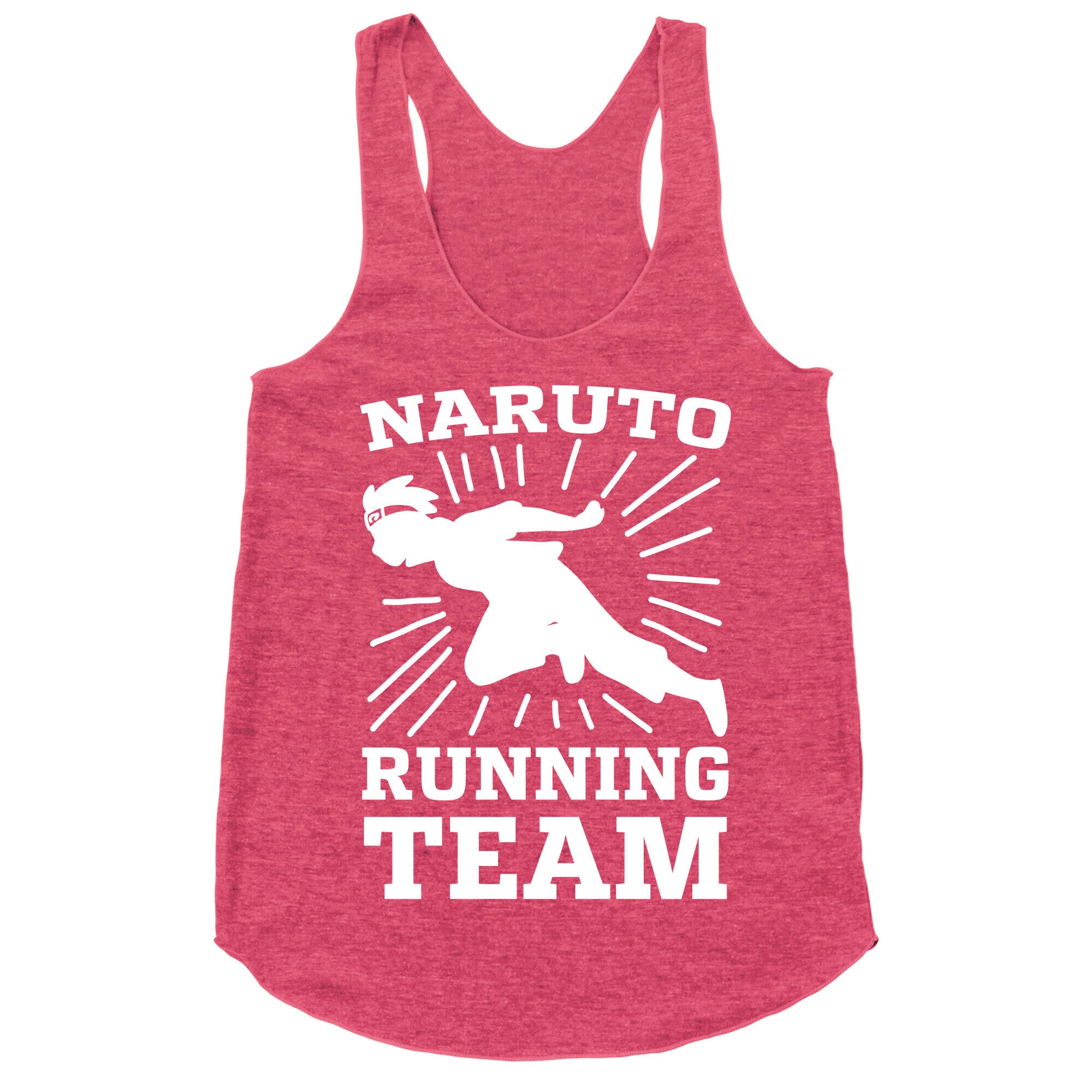 Naruto Running Team Racerback Tank