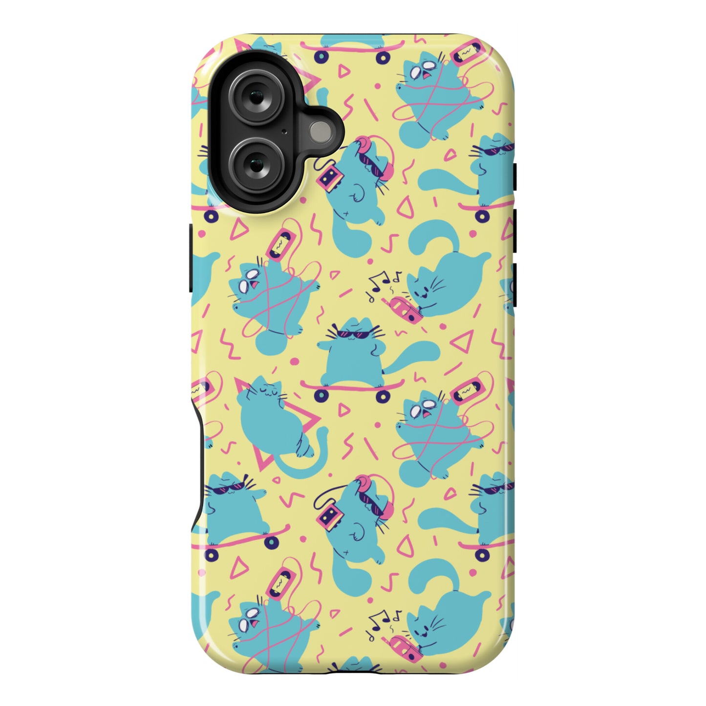 90's Cats Pattern Phone Case