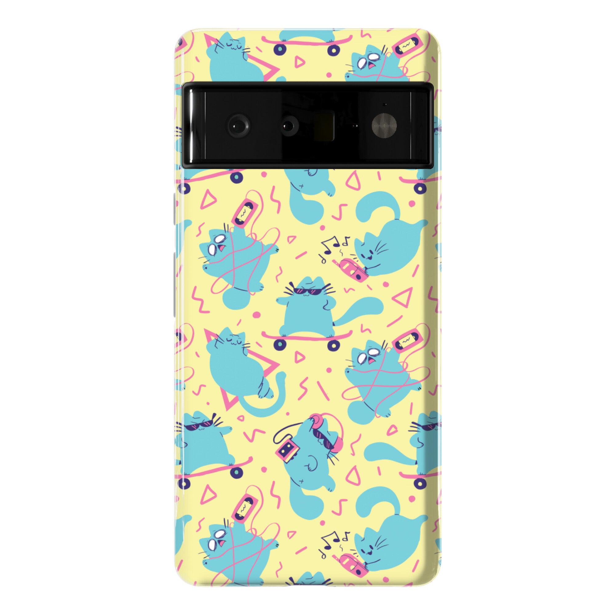 90's Cats Pattern Phone Case