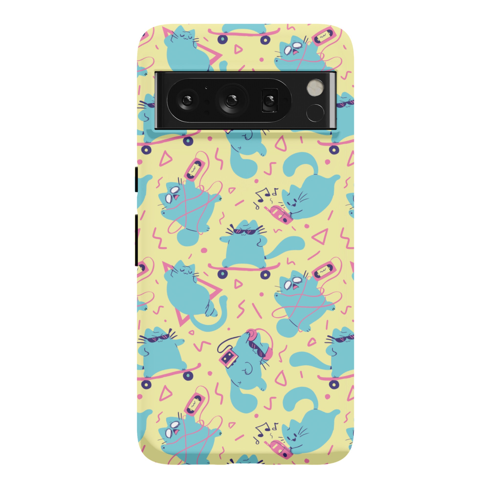 90's Cats Pattern Phone Case