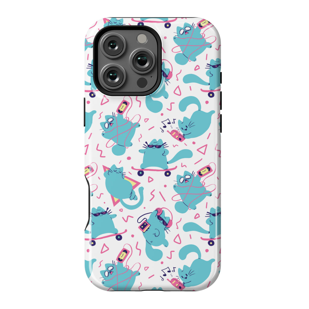 90's Cats Pattern Phone Case