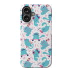 90's Cats Pattern Phone Case