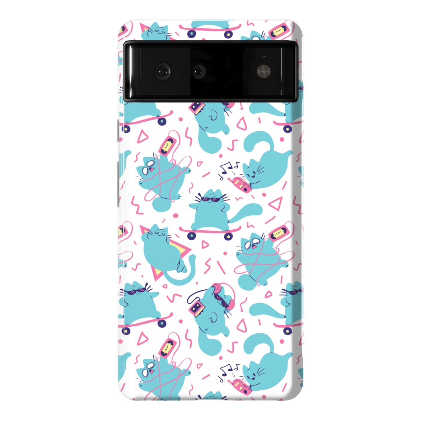 90's Cats Pattern Phone Case