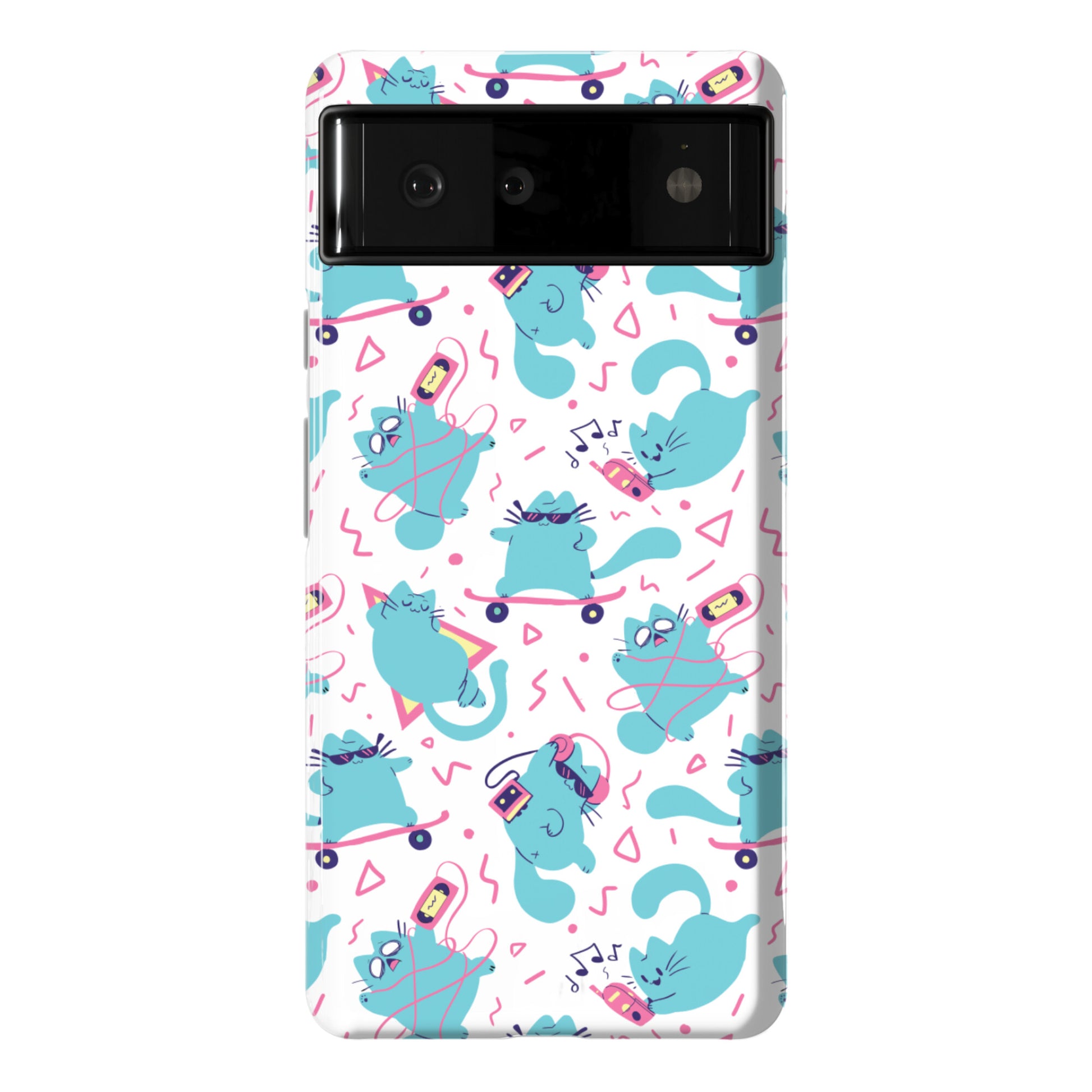 90's Cats Pattern Phone Case