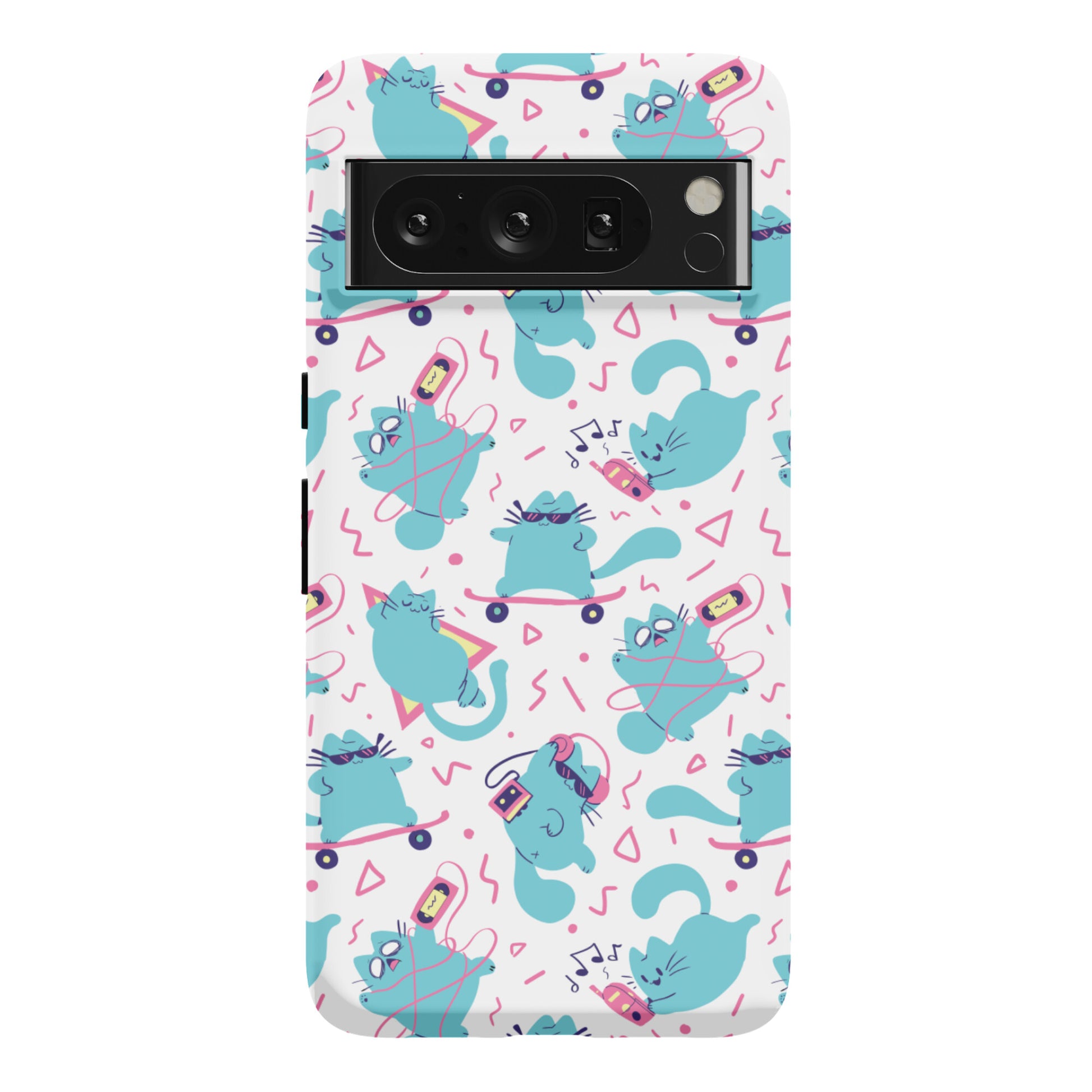 90's Cats Pattern Phone Case