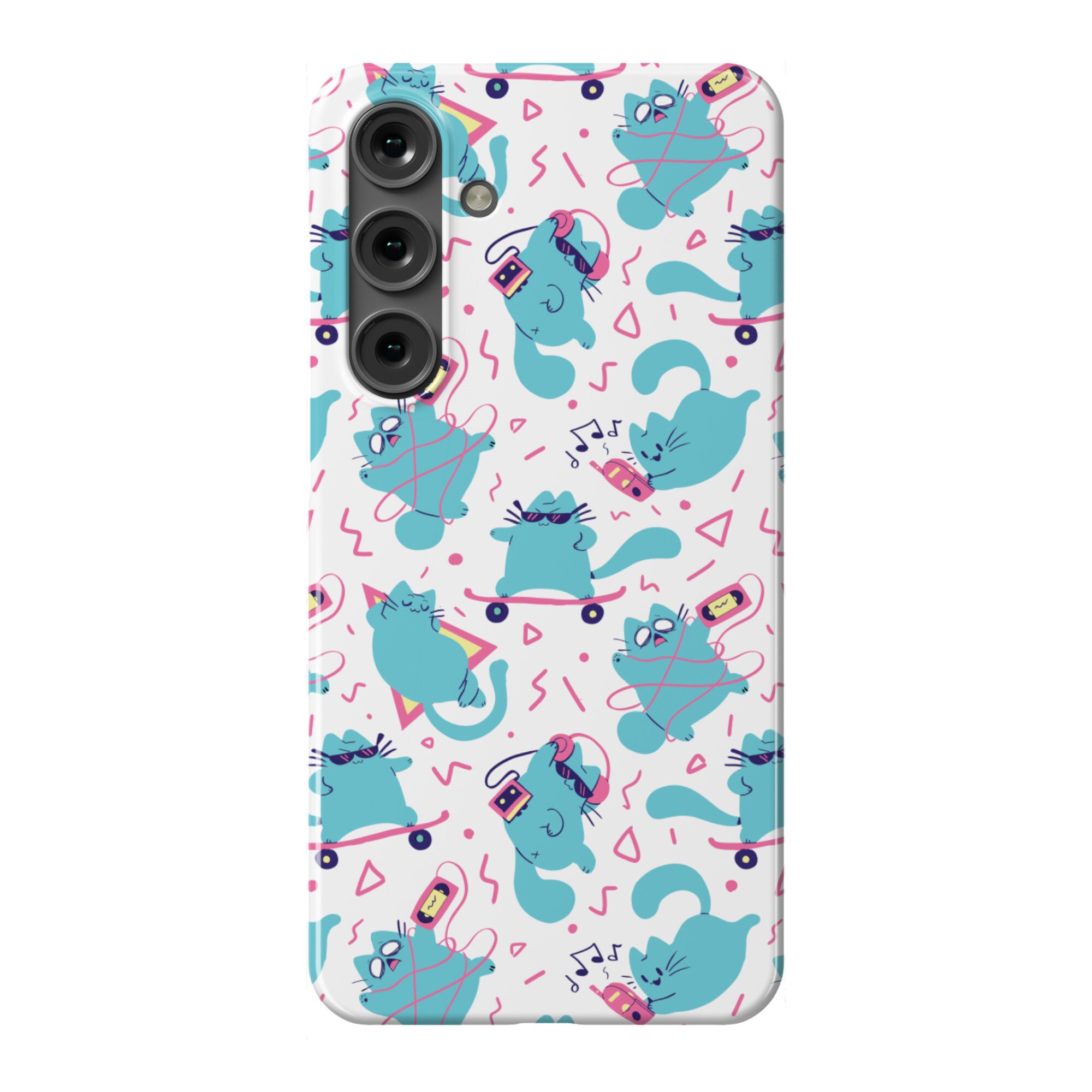 90's Cats Pattern Phone Case