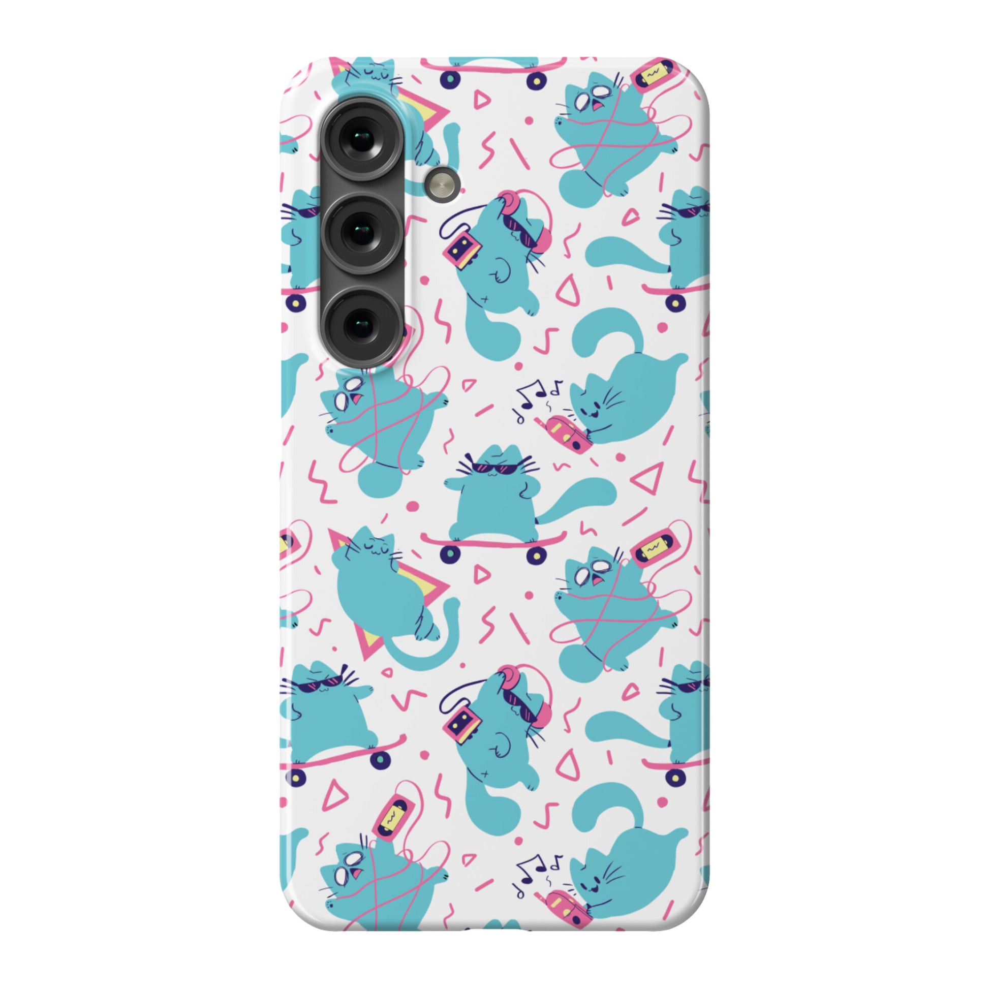 90's Cats Pattern Phone Case