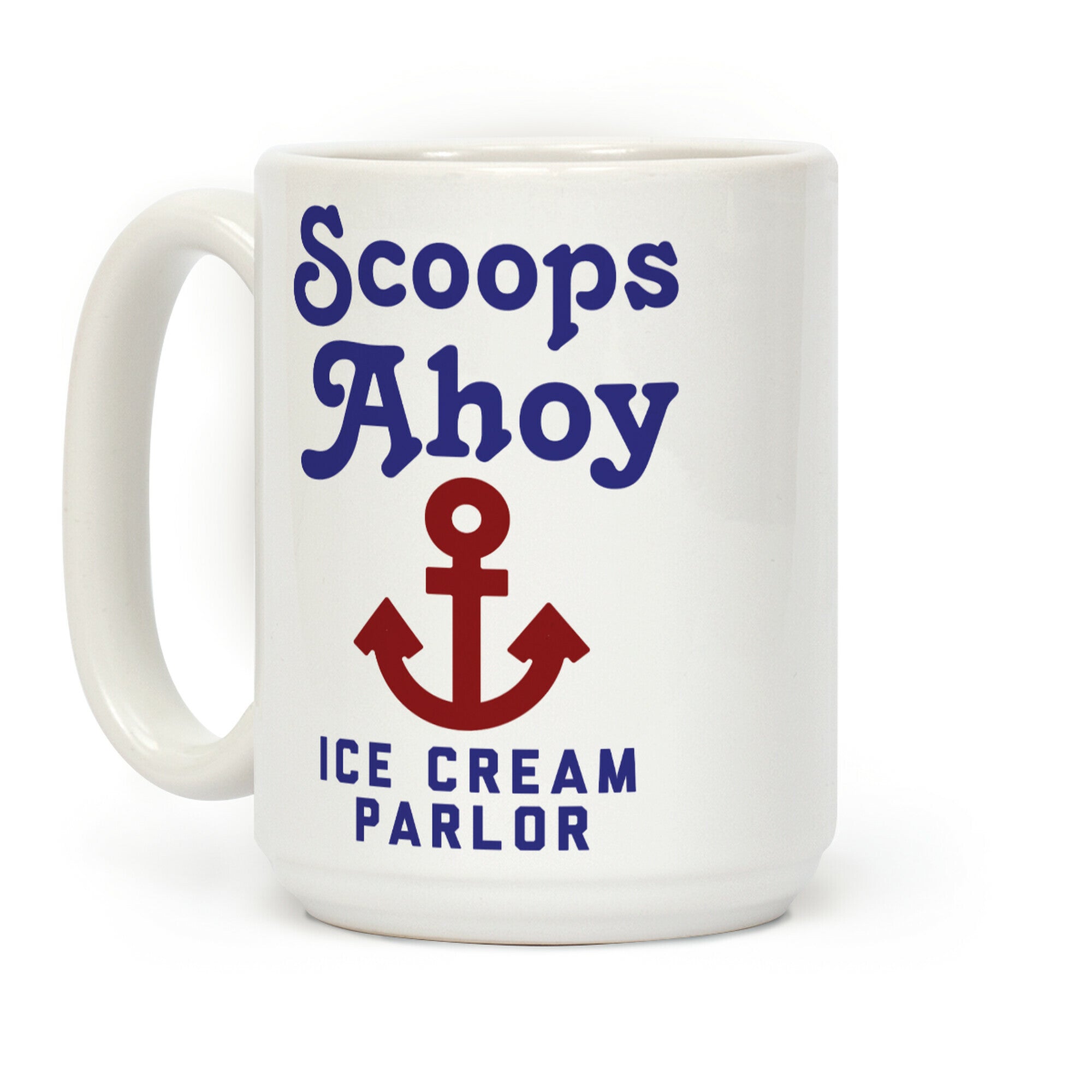 Scoops Ahoy Logo Parody Coffee Mug