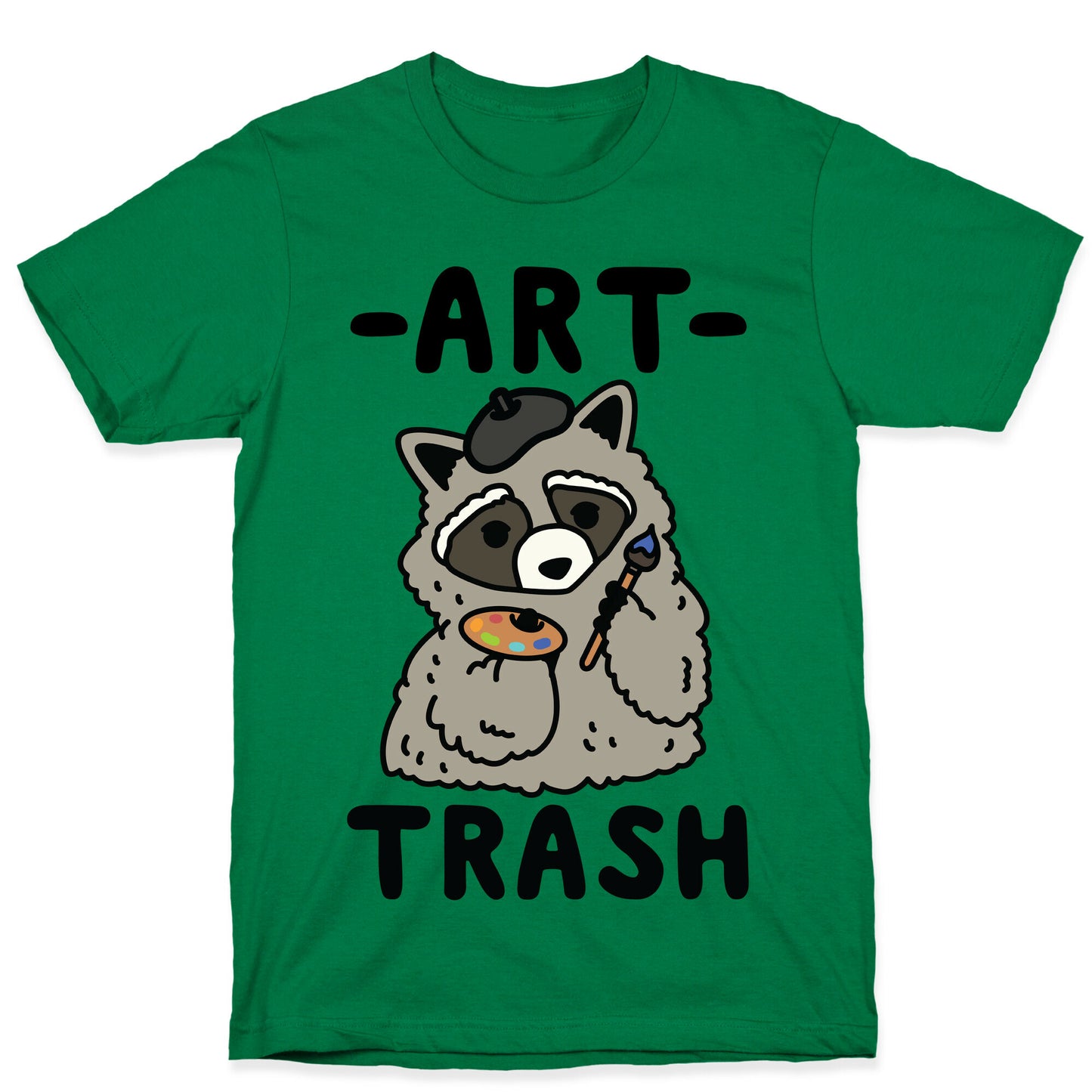 Art Trash Raccoon T-Shirt