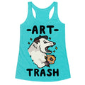 Art Trash Possum Racerback Tank