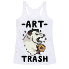 Art Trash Possum Racerback Tank