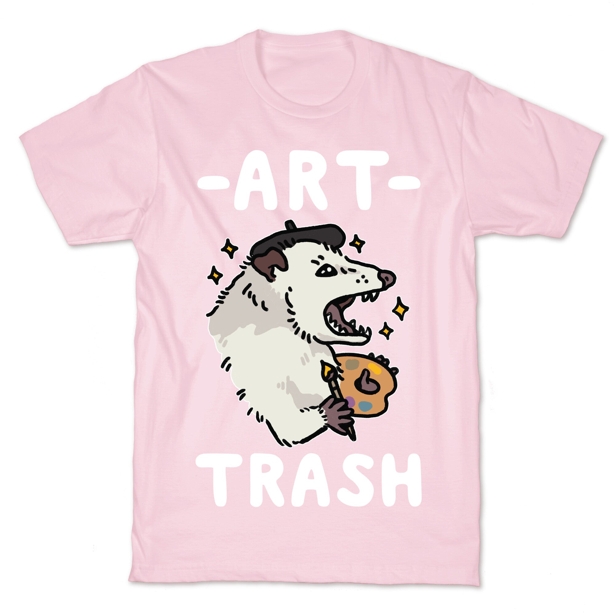 Art Trash Possum T-Shirt