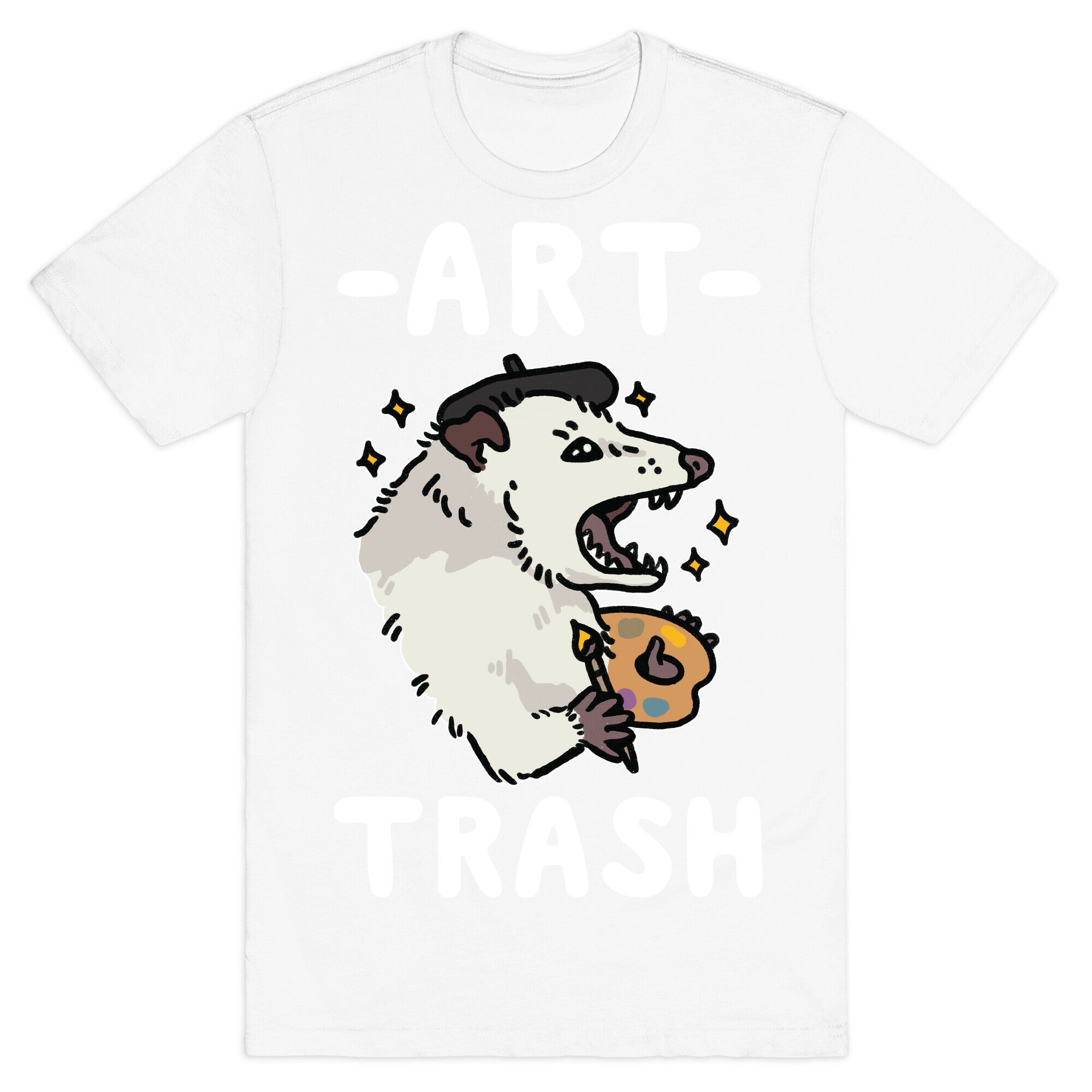 Art Trash Possum T-Shirt