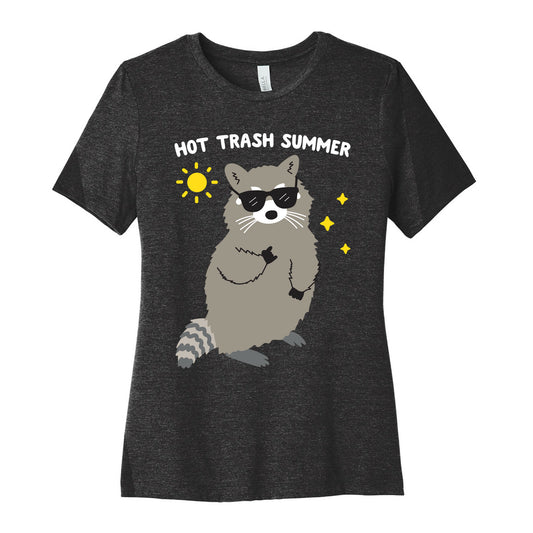 Hot Trash Summer - Raccoon Women's Cotton Tee