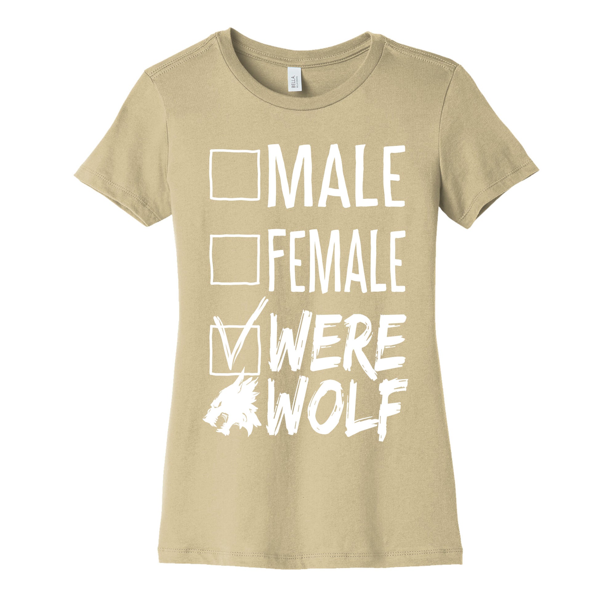 Male? Female? Nah, Werewolf Women's Cotton Tee
