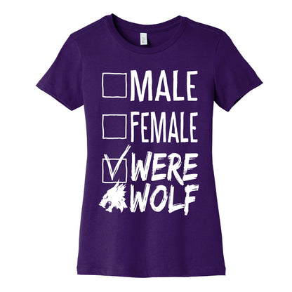 Male? Female? Nah, Werewolf Women's Cotton Tee
