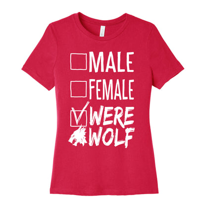 Male? Female? Nah, Werewolf Women's Cotton Tee