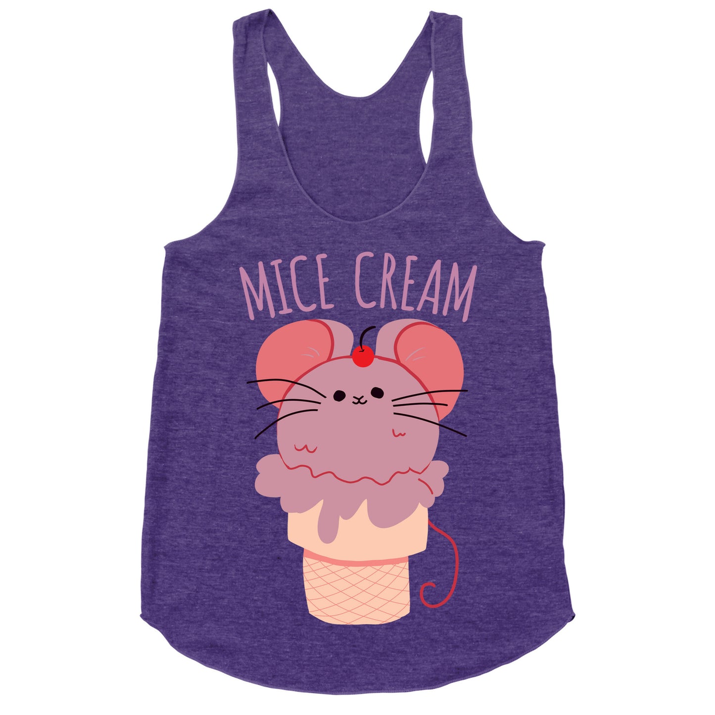 Mice Cream Racerback Tank