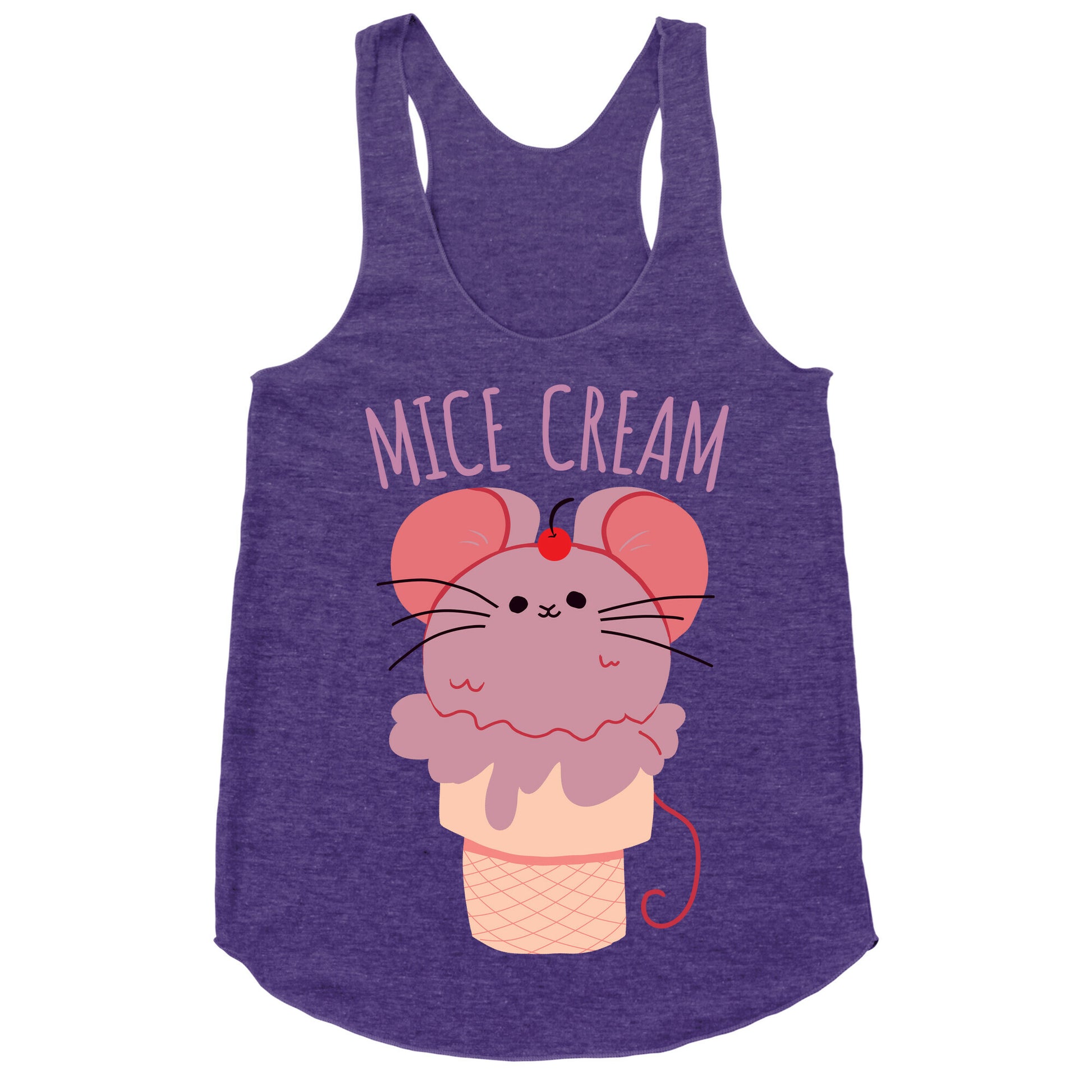Mice Cream Racerback Tank