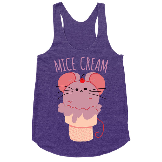 Mice Cream Racerback Tank