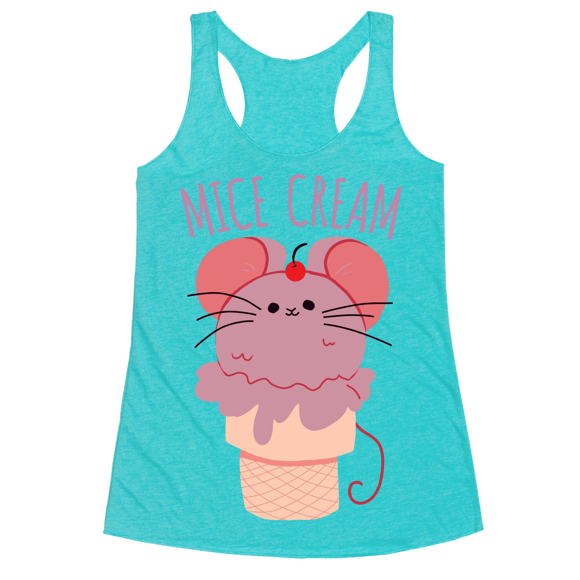 Mice Cream Racerback Tank