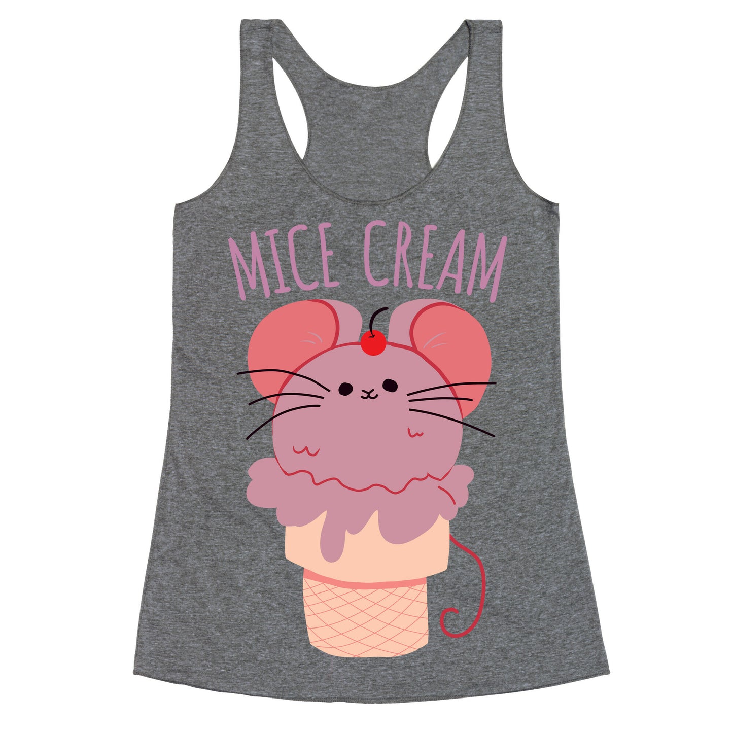 Mice Cream Racerback Tank