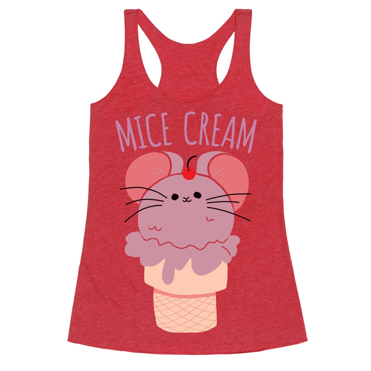 Mice Cream Racerback Tank