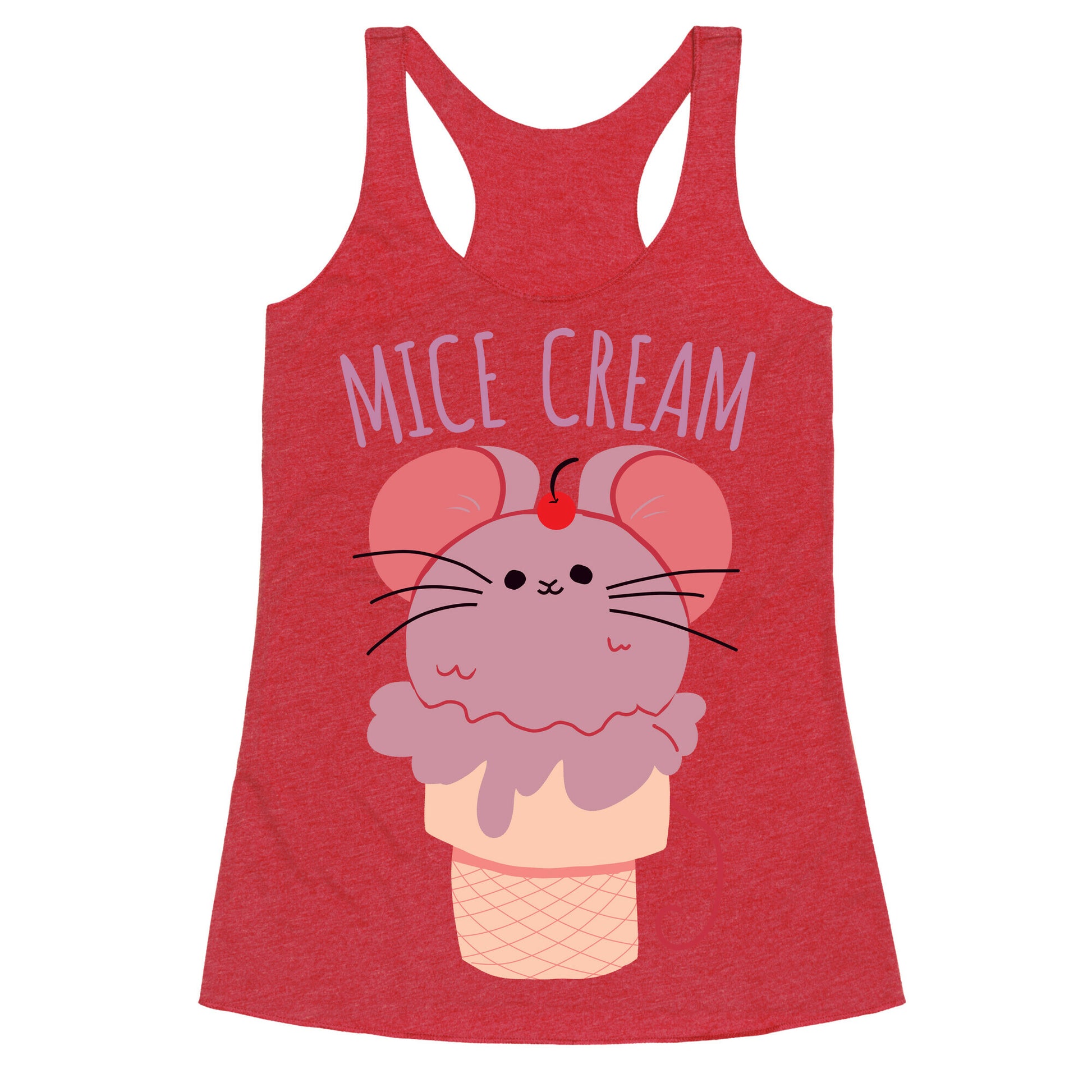 Mice Cream Racerback Tank