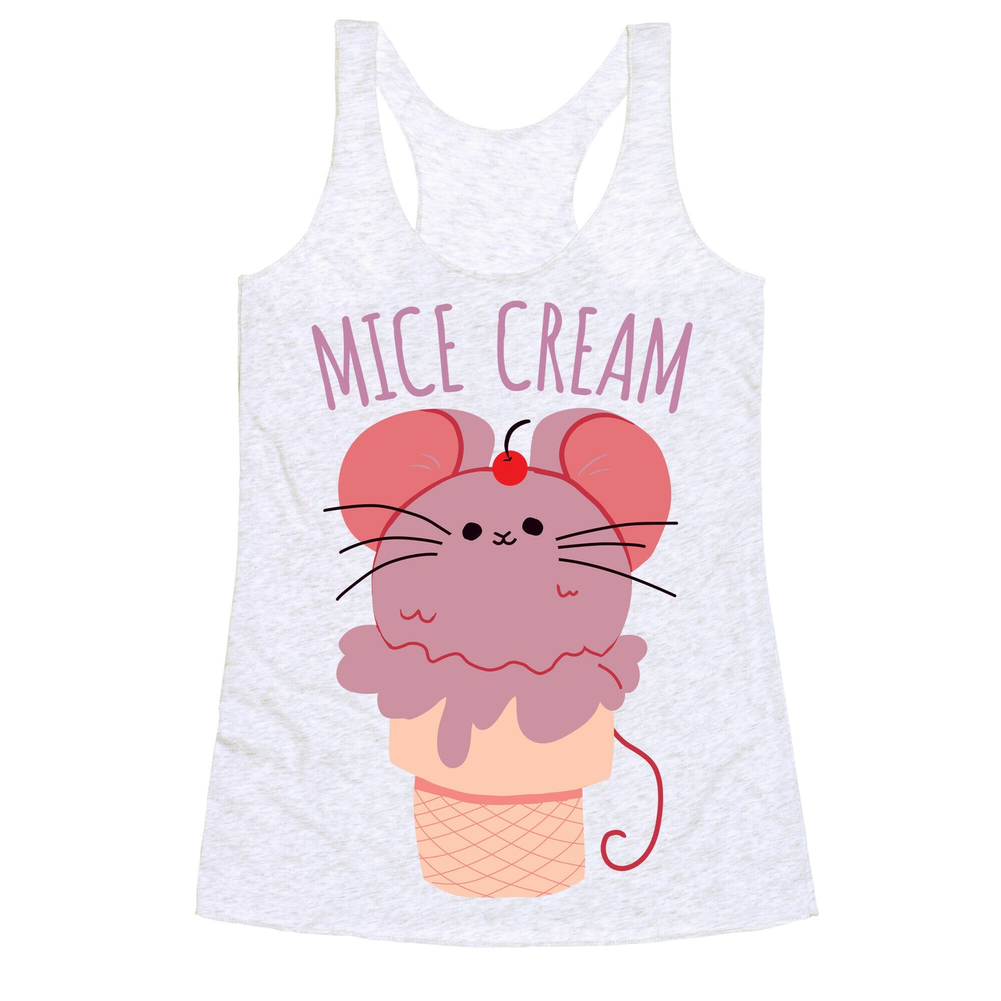 Mice Cream Racerback Tank