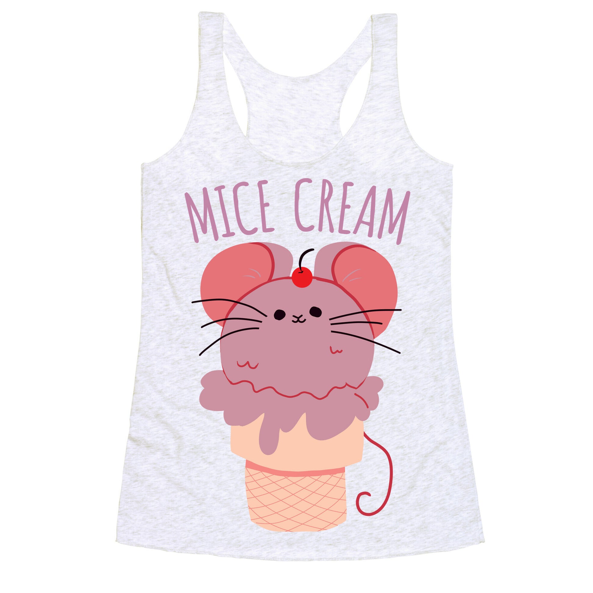 Mice Cream Racerback Tank
