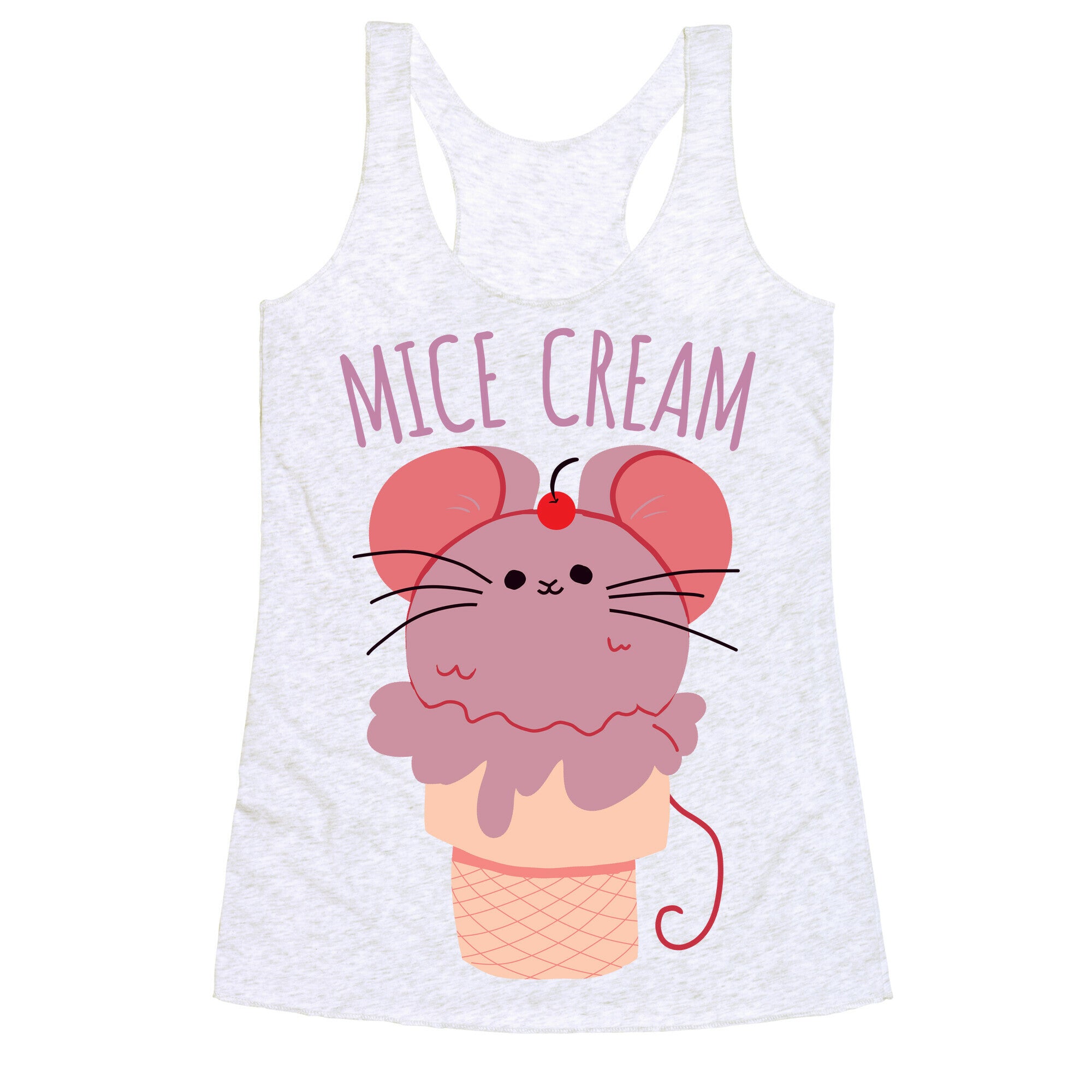 Mice Cream Racerback Tank