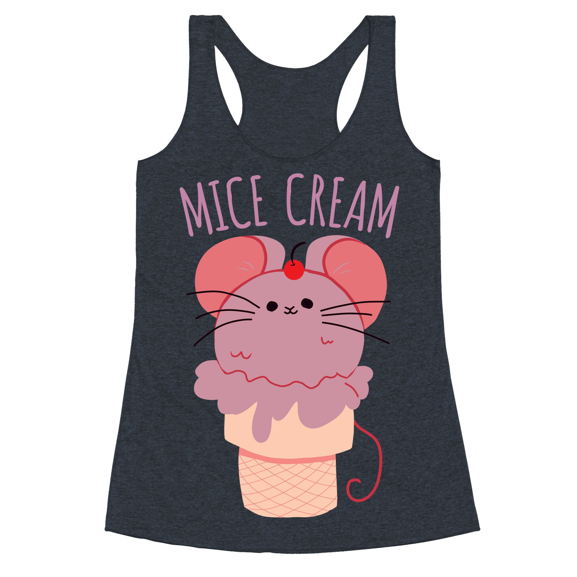 Mice Cream Racerback Tank