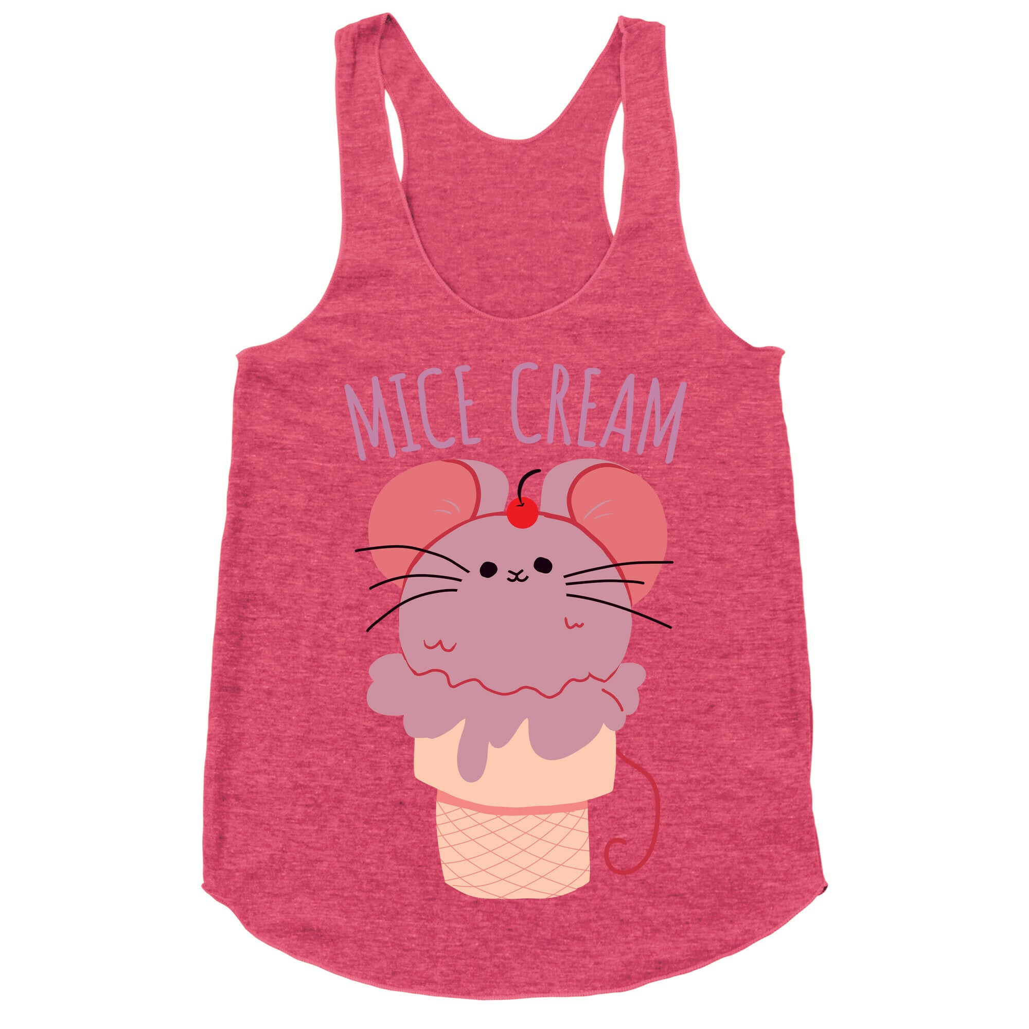 Mice Cream Racerback Tank